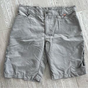 Men's Light Gray Outdoor Performance Shorts